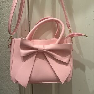 Pink Bow Purse